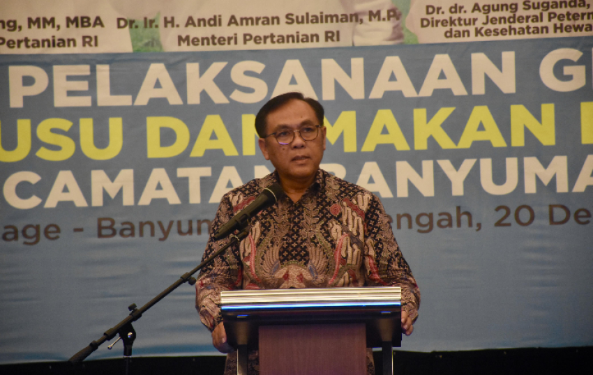 Gerakan Minum Susu dan Makan Bergizi di Banyumas Tuai Pujian